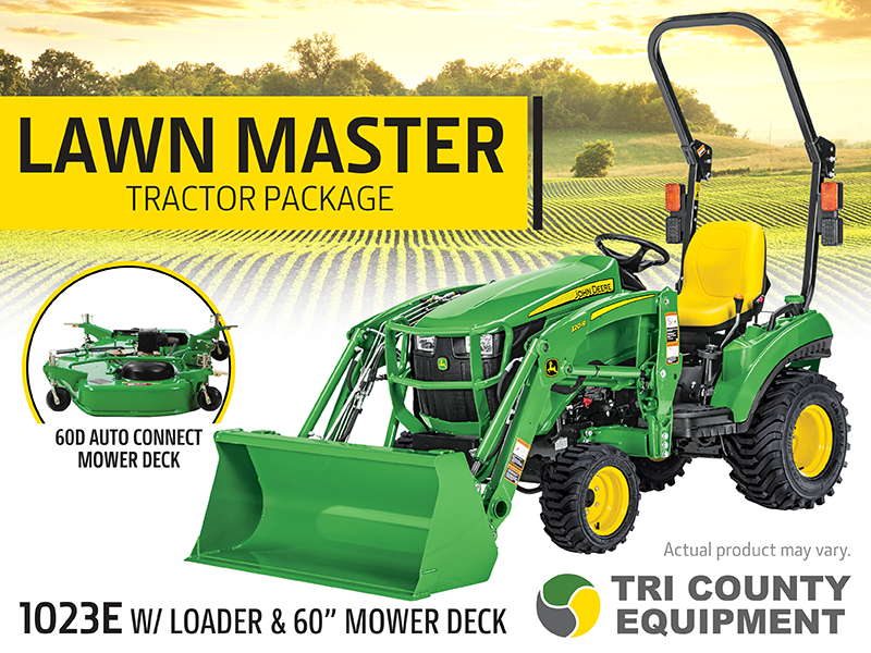 Michigan John Deere dealer selling John Deere Tractors, Lawn Mowers